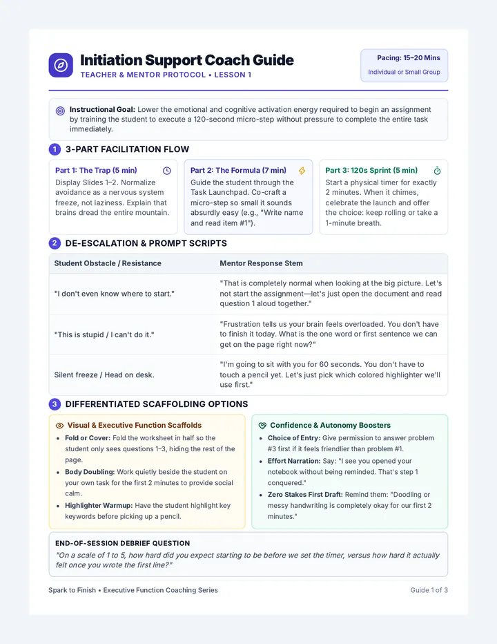 Initiation Support Coach Guide