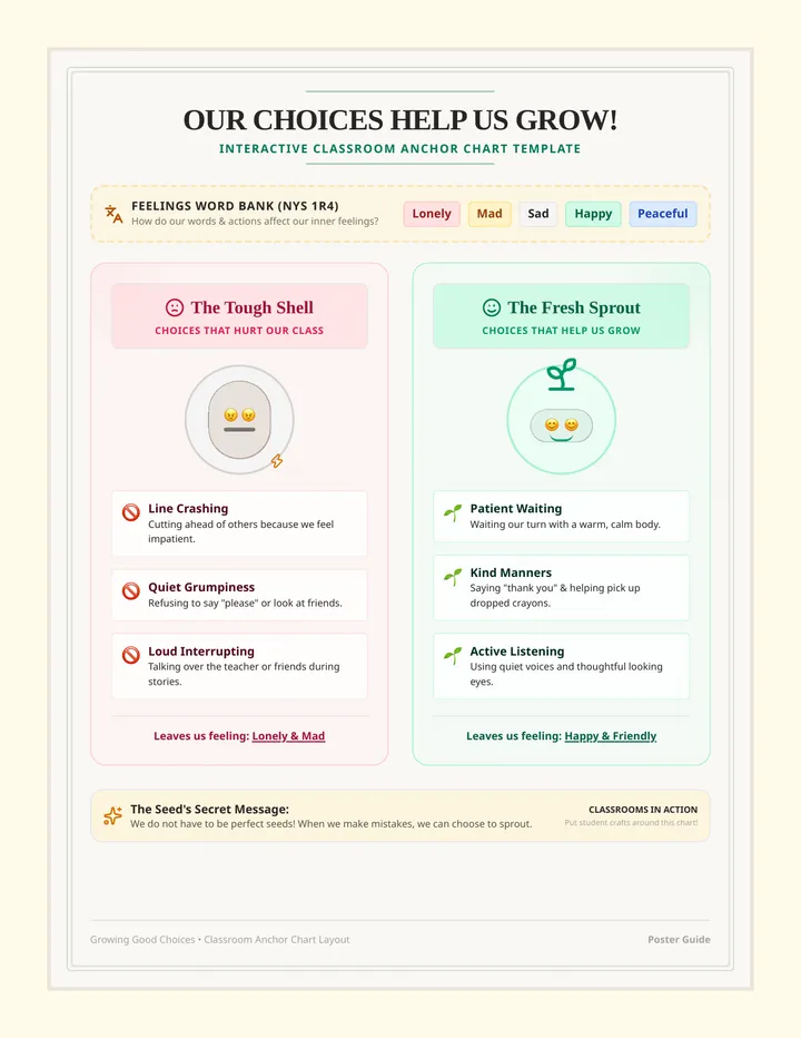 Sprouting Choices Anchor Chart