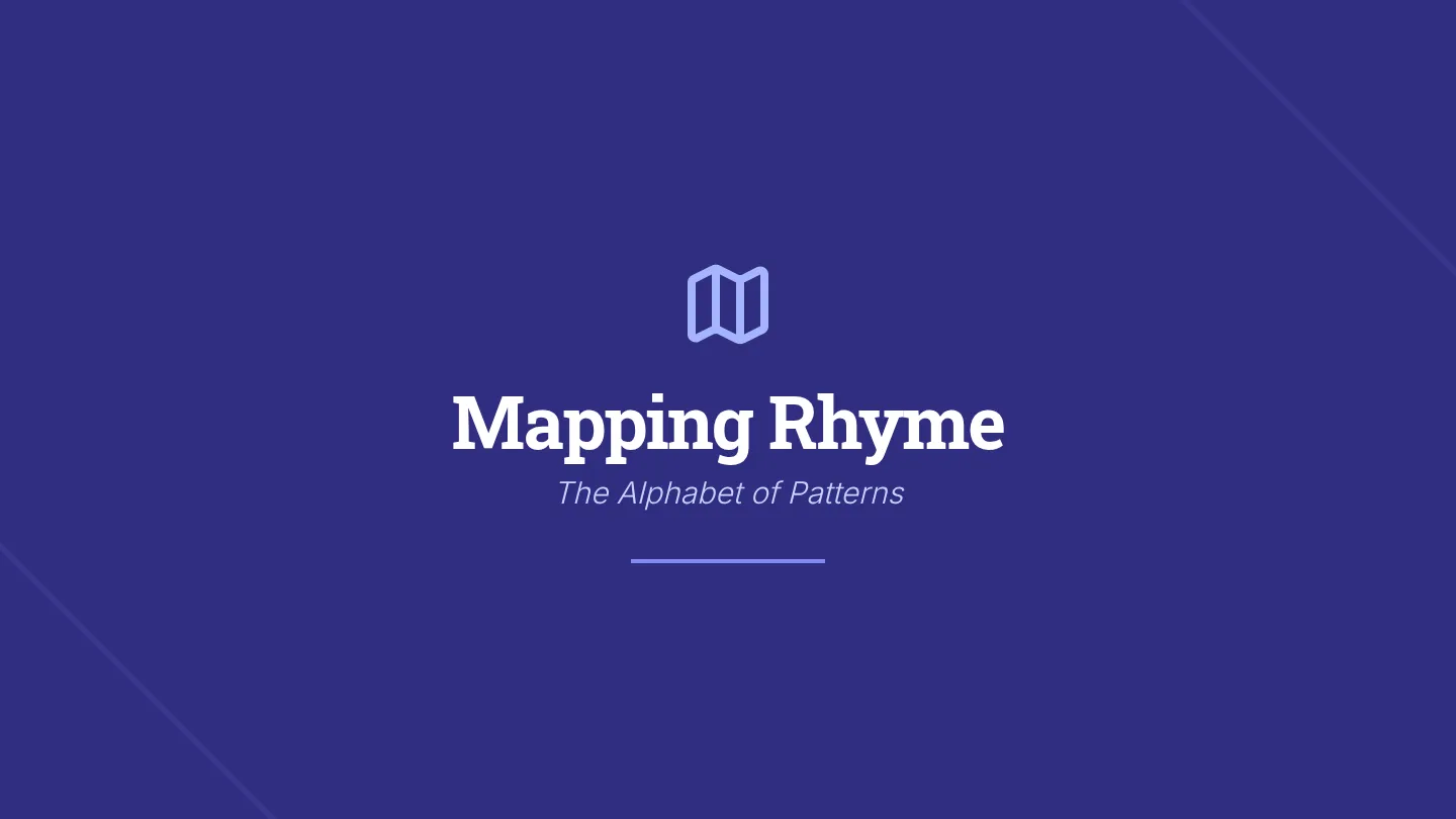 Mapping Rhyme Slides
