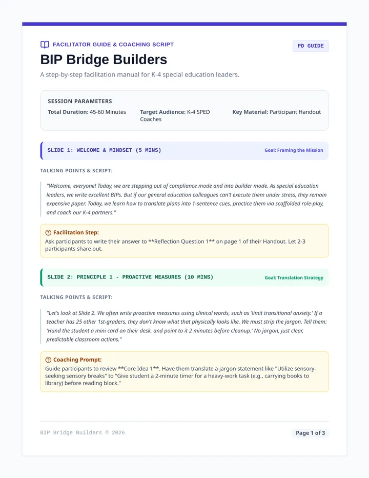 BIP Bridge Builders Script