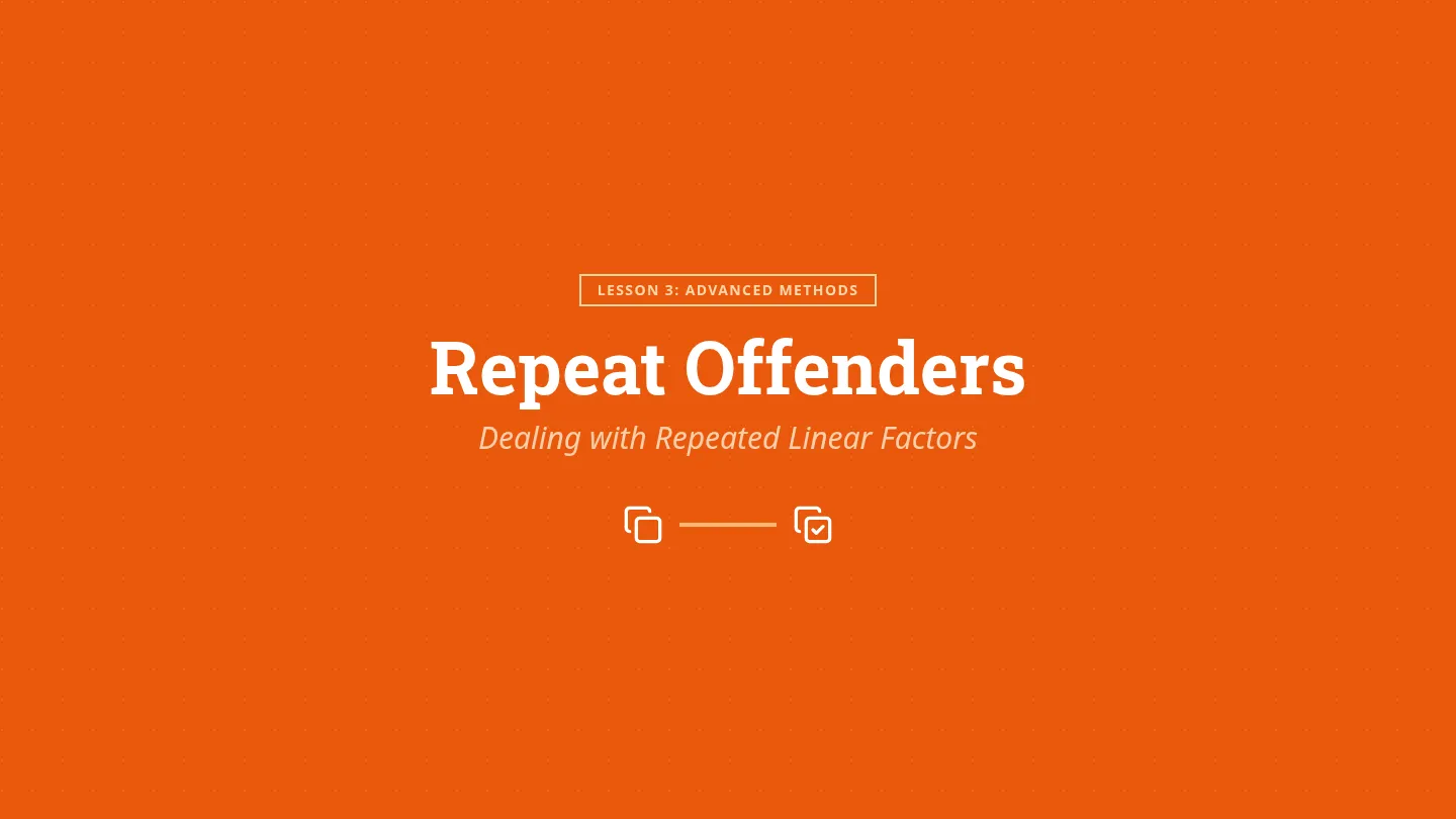 The Repeat Offenders Slides
