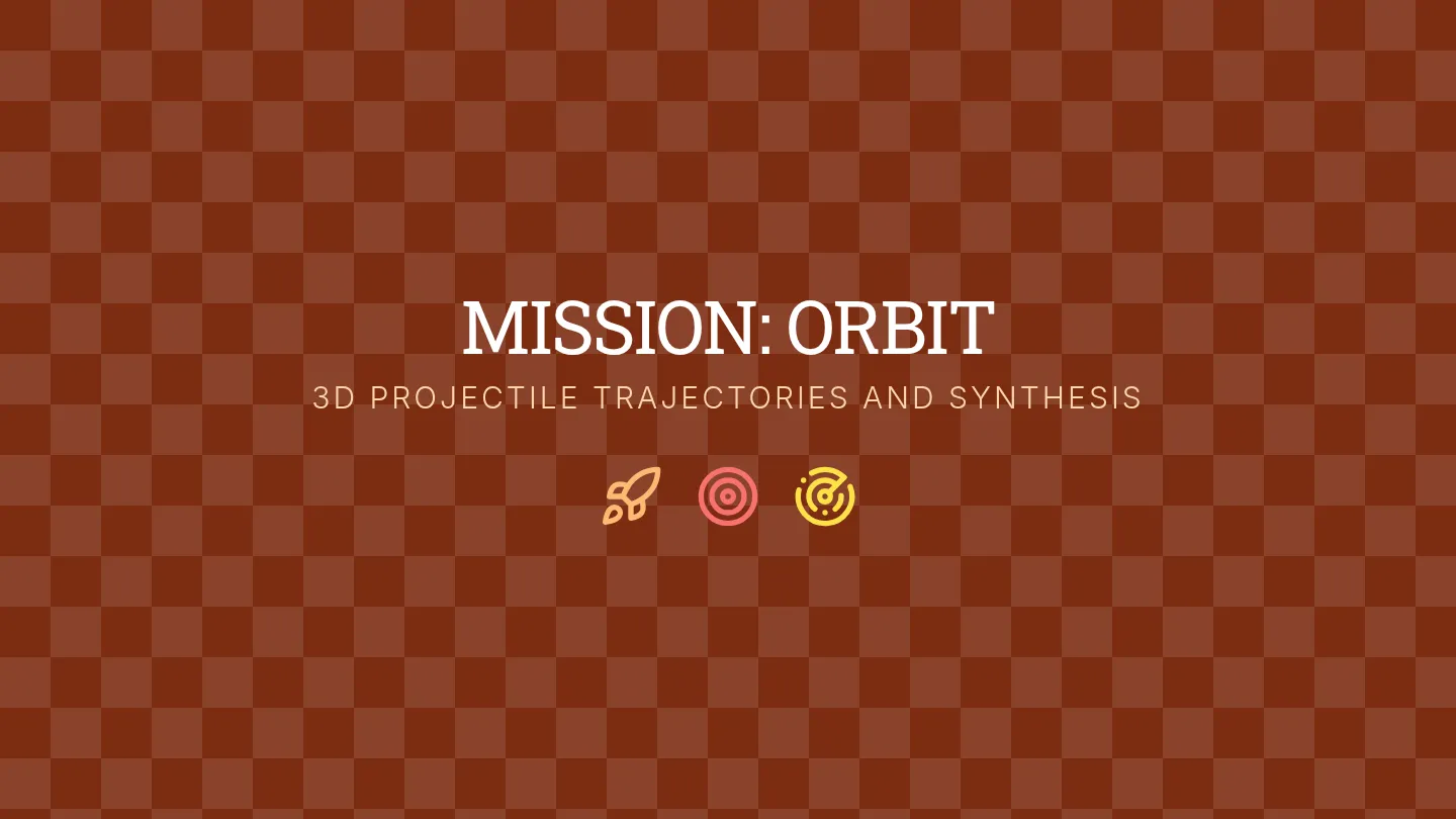 Trajectory Synthesis Slides