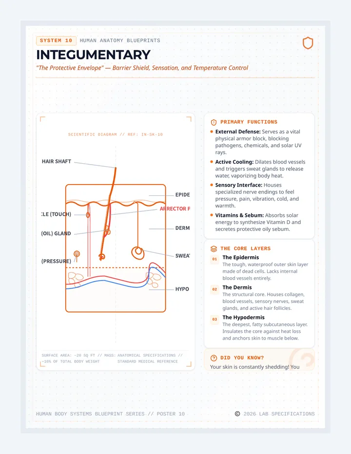 Integumentary System Poster