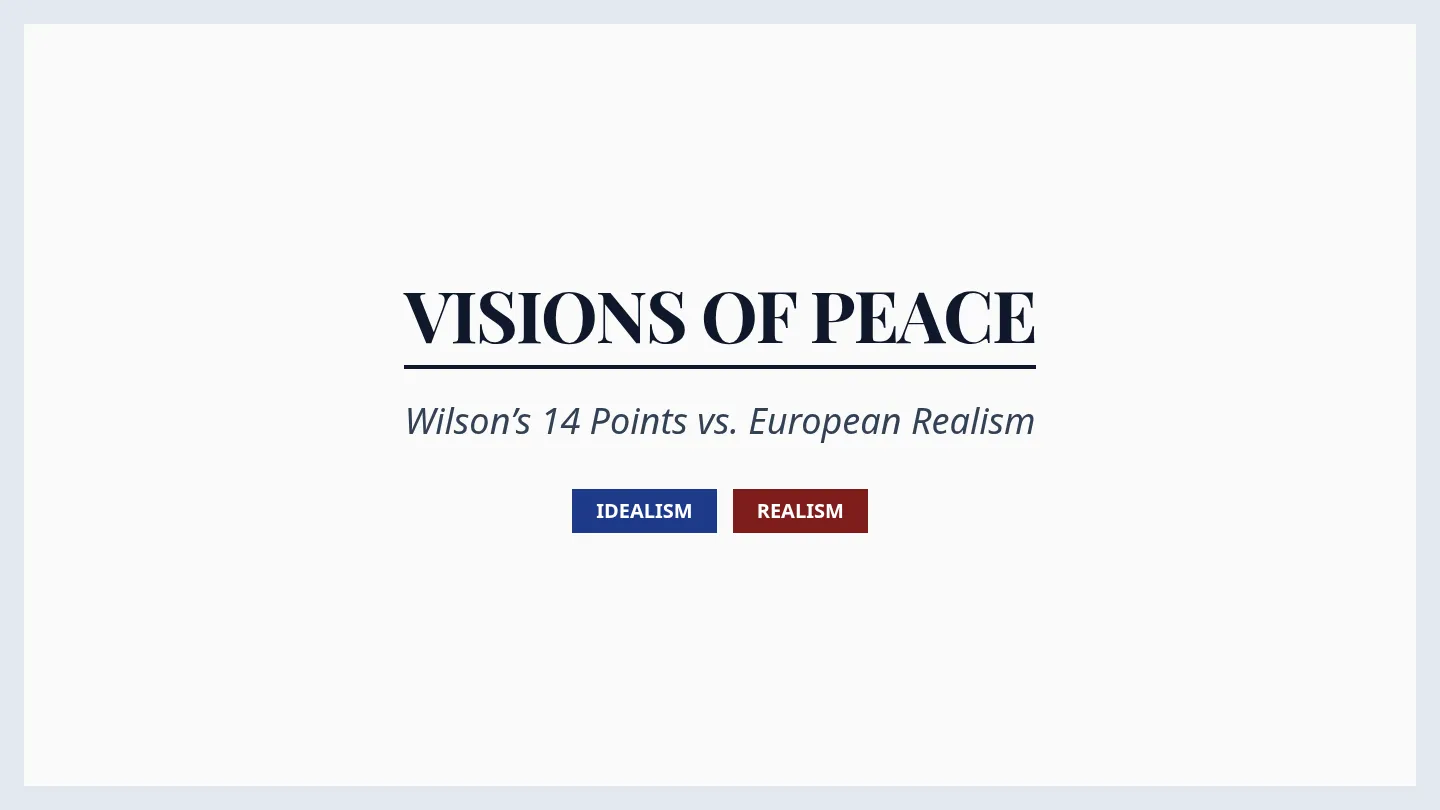 Visions of Peace Slides