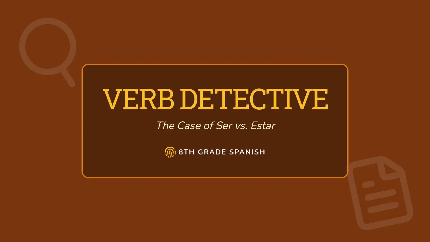 Verb Detective Slides