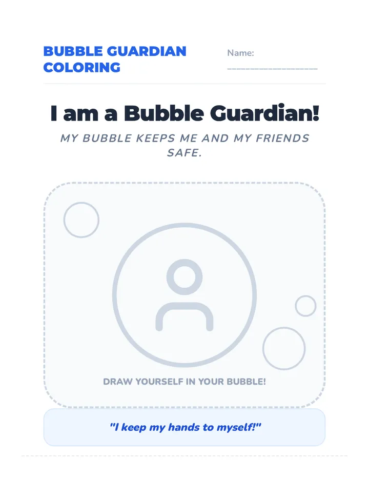 Bubble Explorer Worksheet Pack