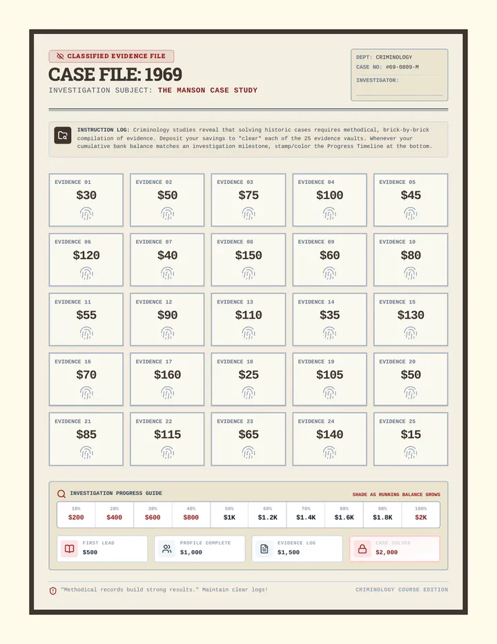 Fab Four Savings Poster