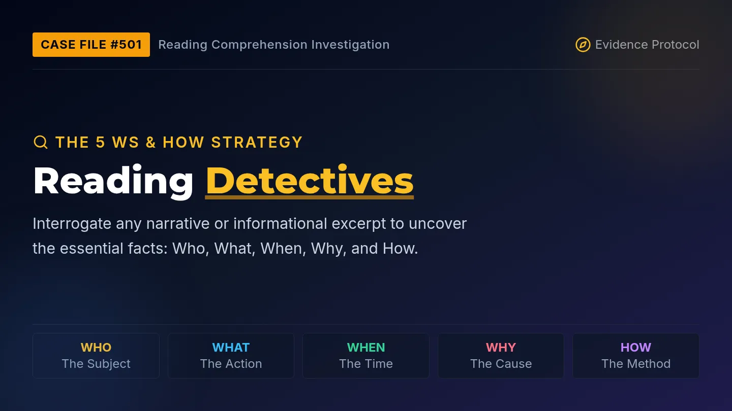 Detective Clues Slides
