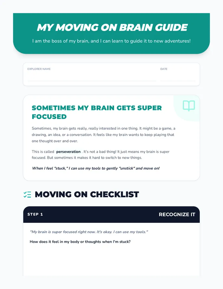 Brain Guide Activity