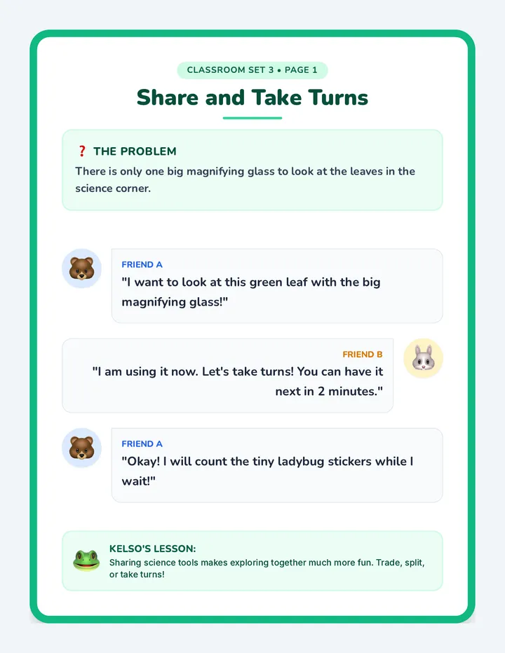 Classroom Roleplay Scripts Set 3