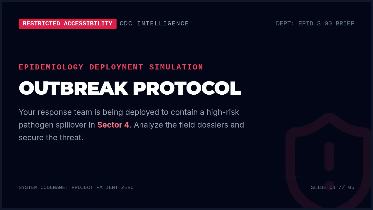Outbreak Protocol Slides