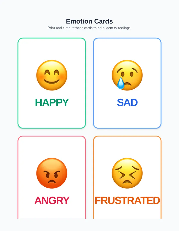 Emotion Cards