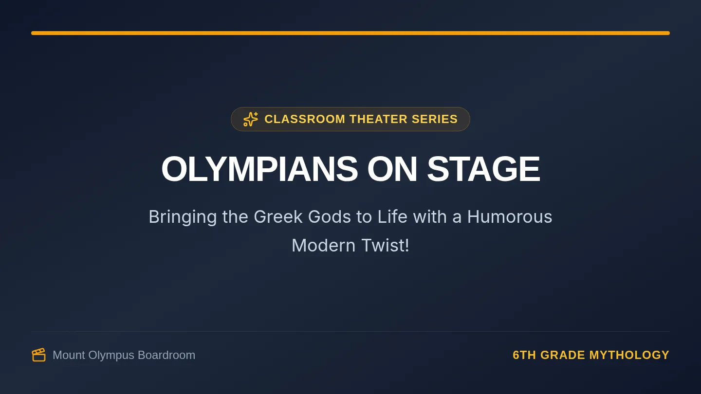 Olympians On Stage Slides