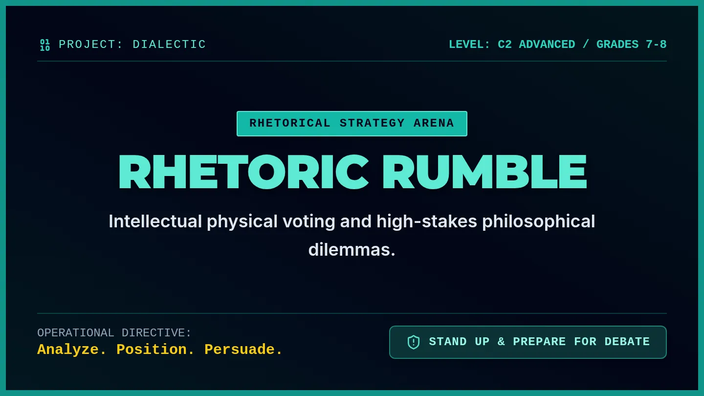 Rhetoric Rumble Slides