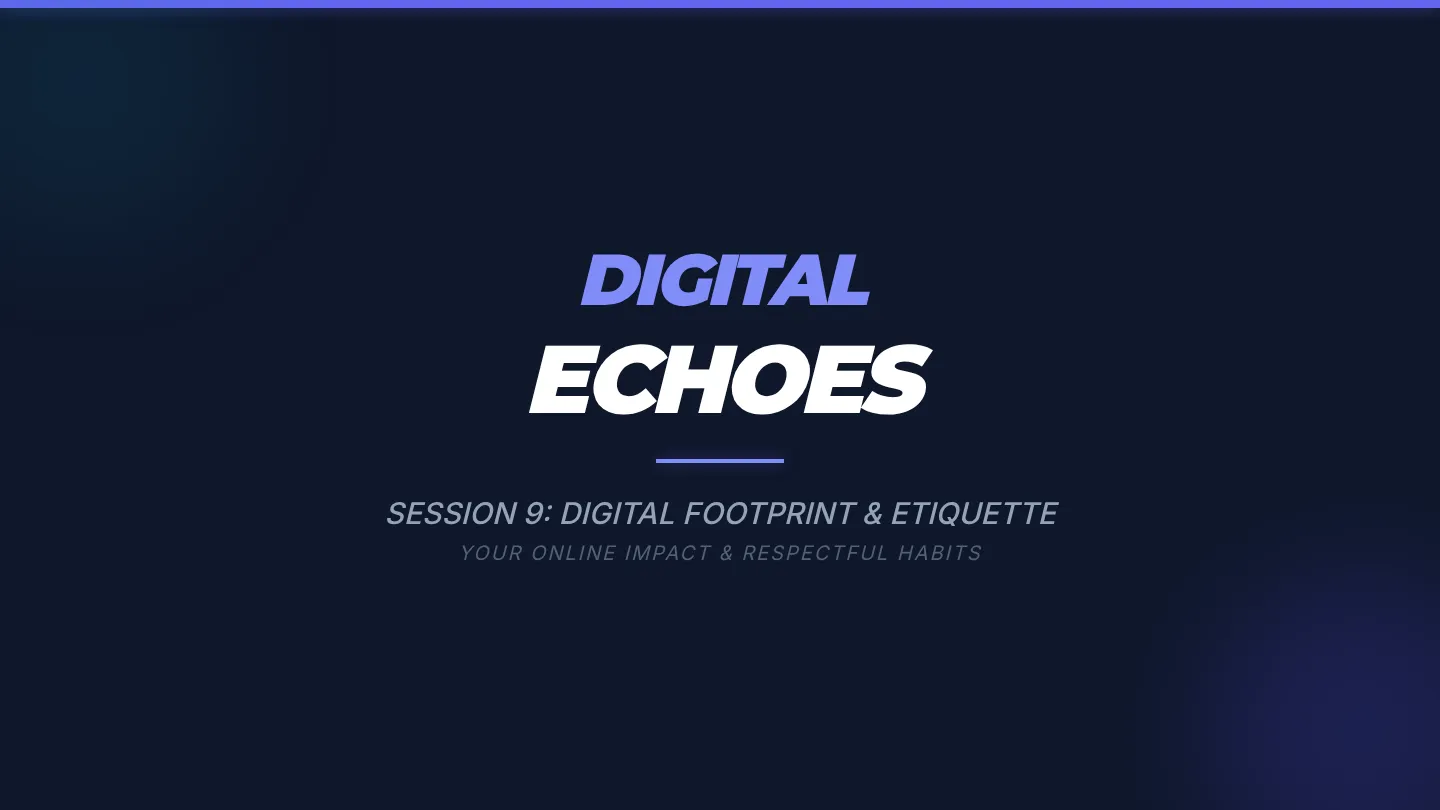 Digital Echoes Slides