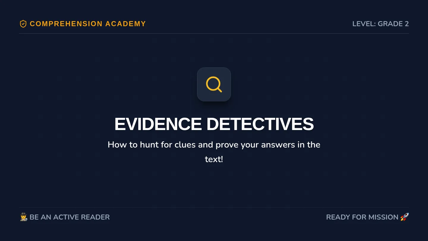 Evidence Detectives Slides