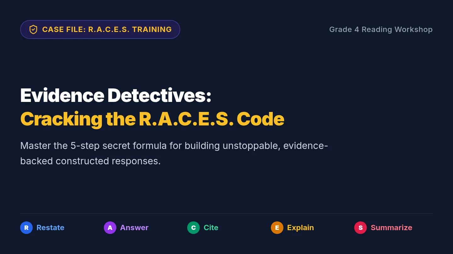 Evidence Detectives Slides