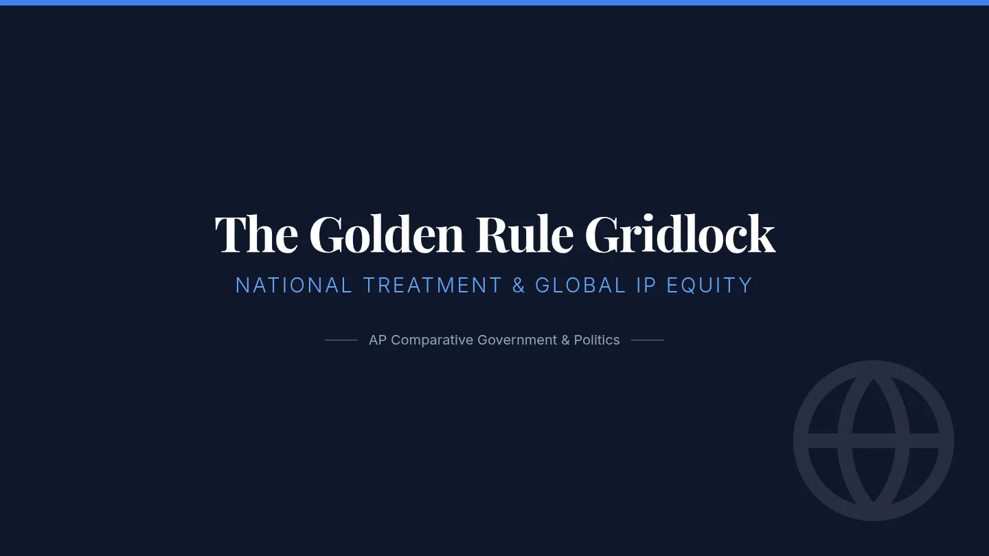 Gridlock Diplomacy Slides