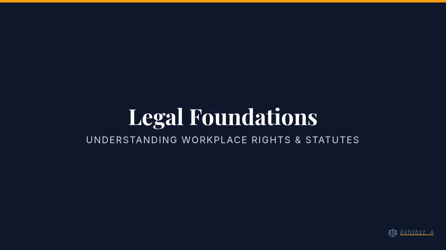 Legal Foundations Slides