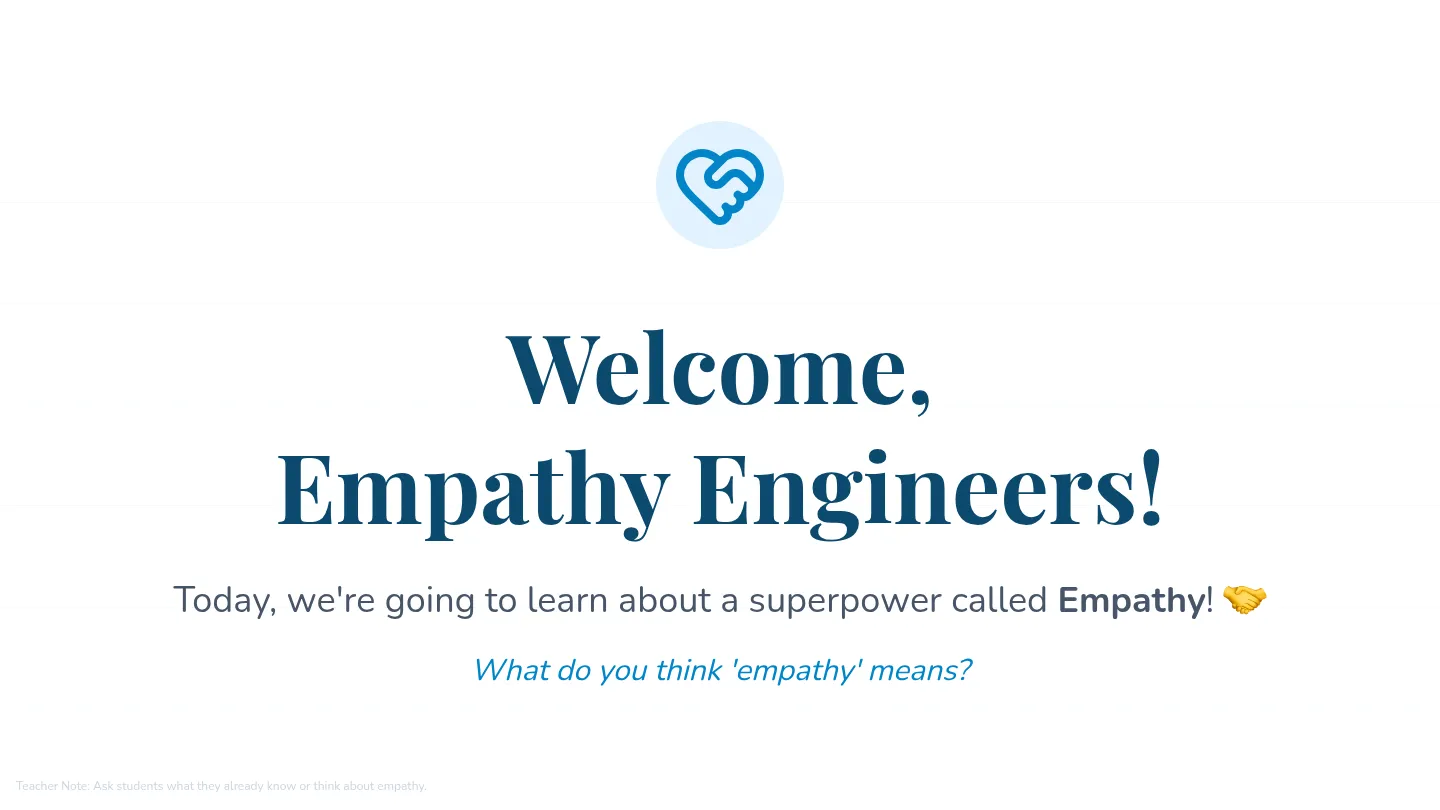 Heart to Heart Connections Slides