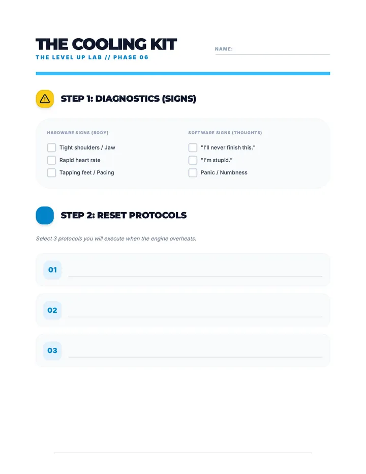 Cooling Plan Handout