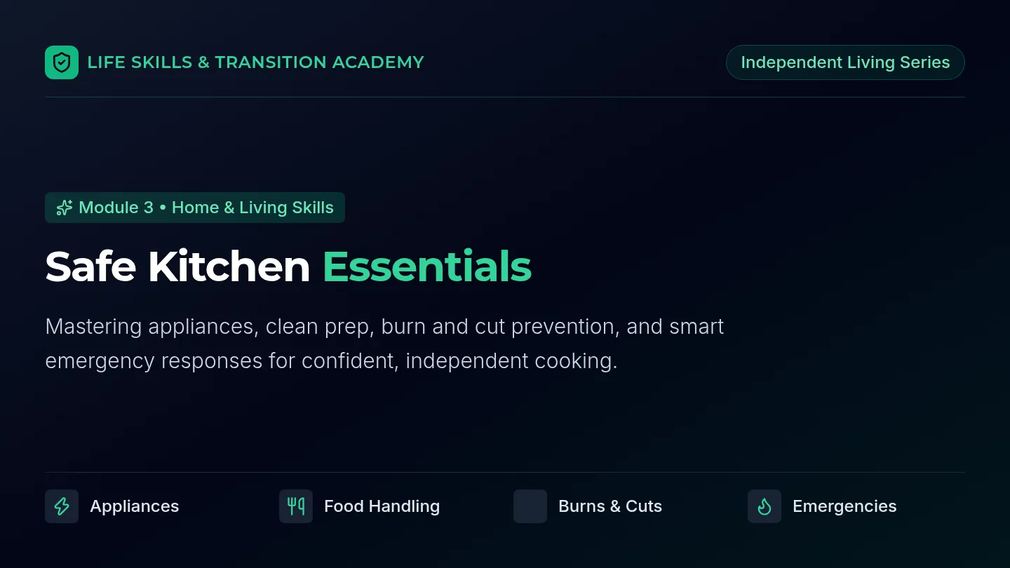 Kitchen Safety Slides