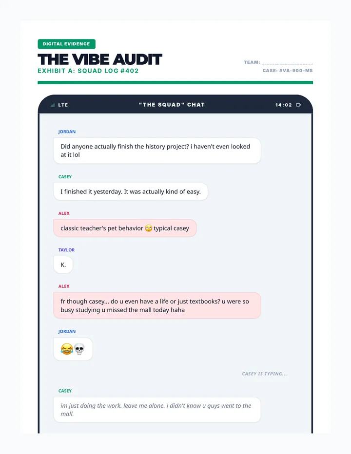 Vibe Audit Activity