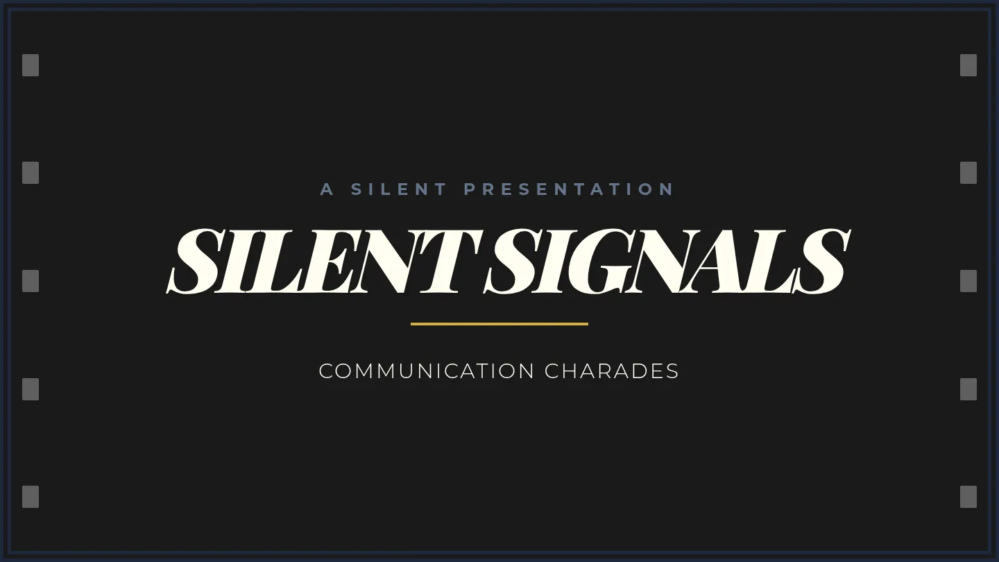 Silent Expression Slides