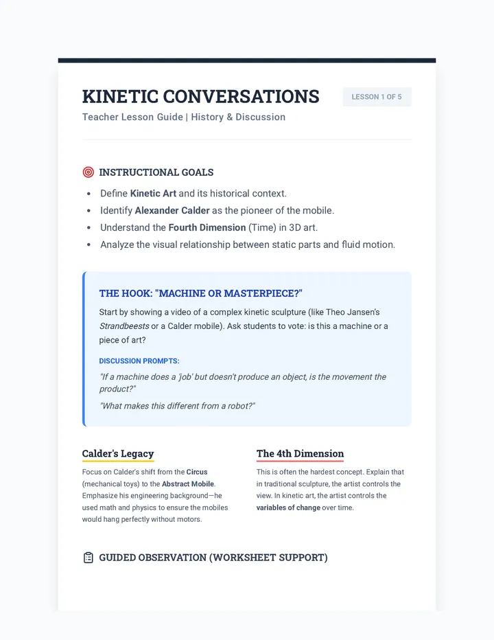 Kinetic Conversations Guide