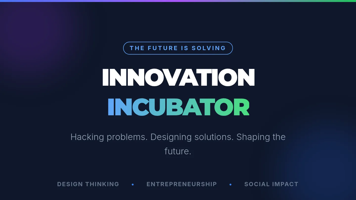 Innovation Launch Slides
