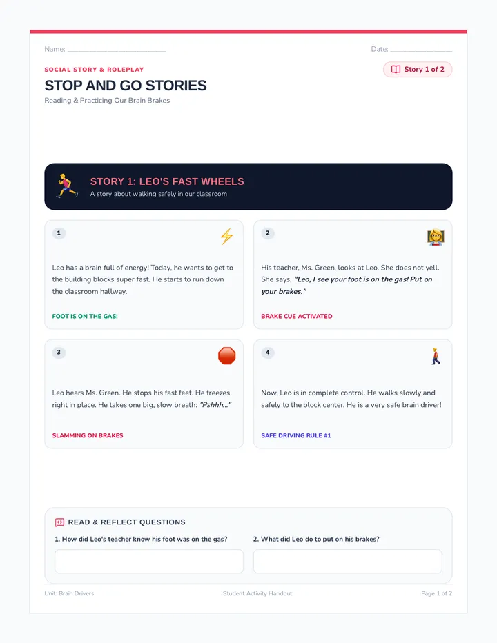 Stop and Go Stories