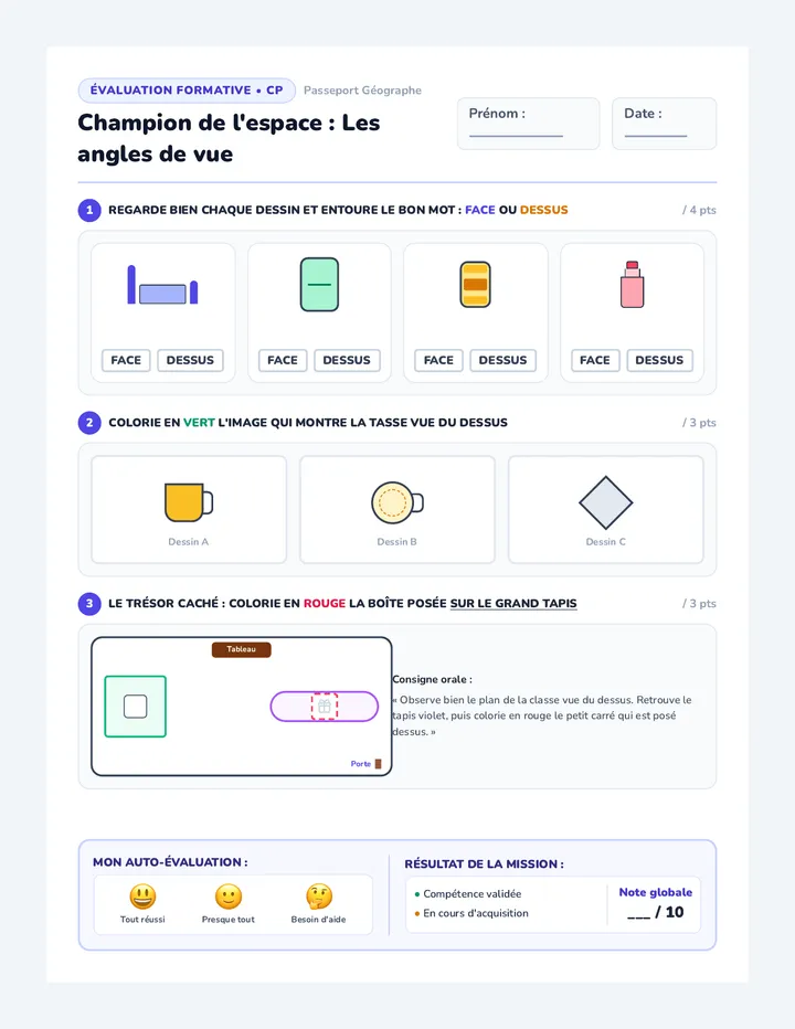 Champion Espace Évaluation
