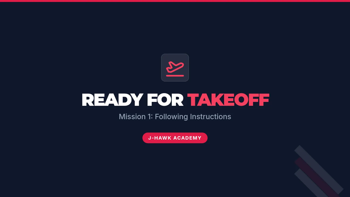 Ready for Takeoff Slides