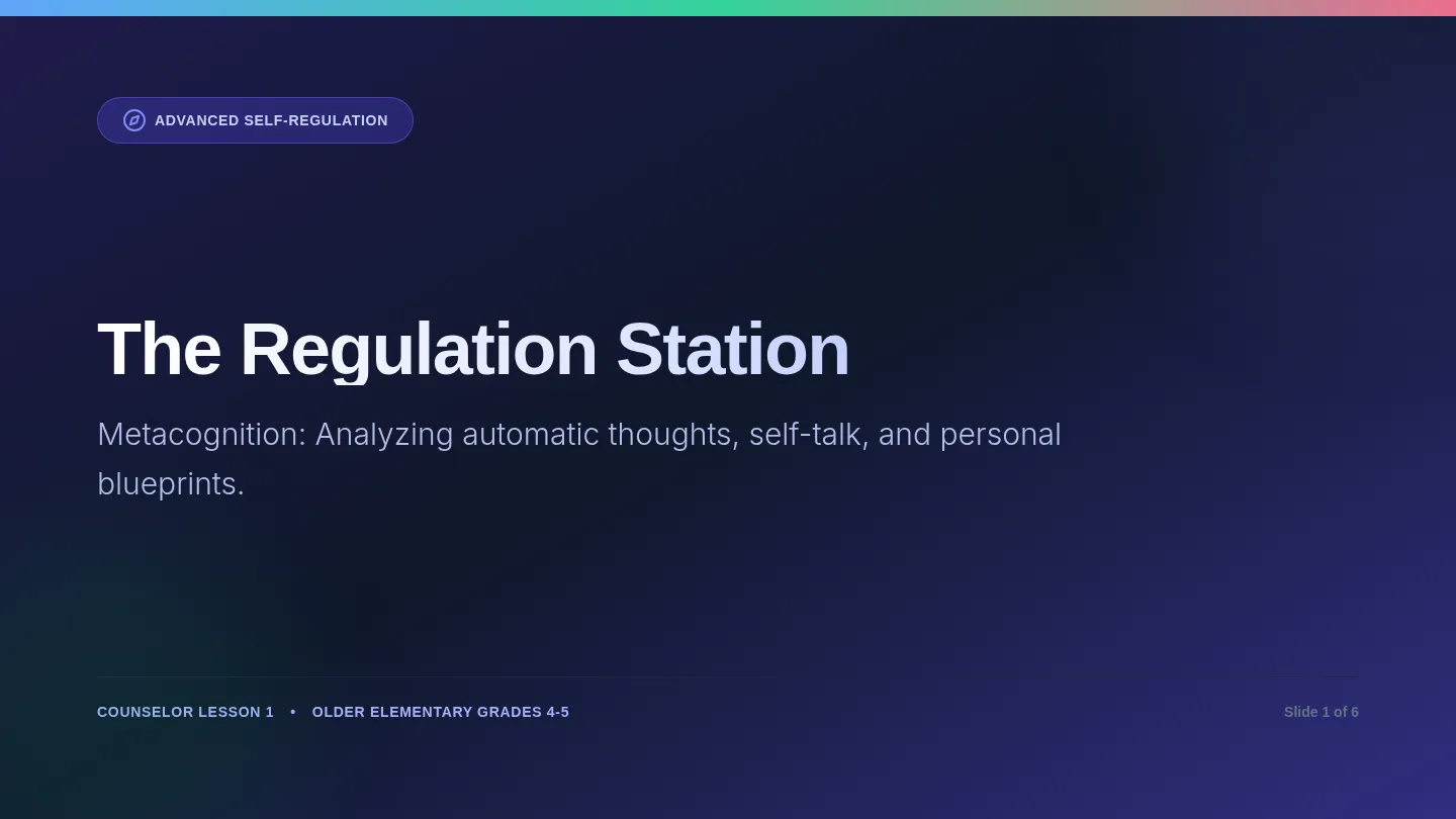 Regulation Station Slides