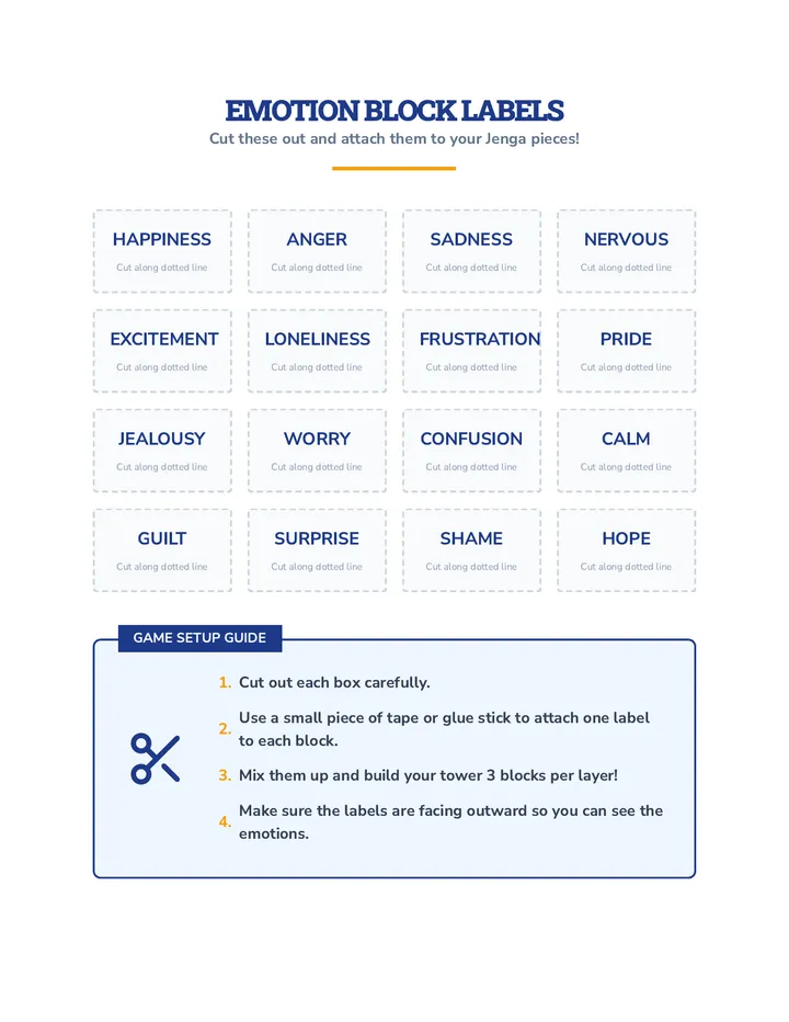 Balance Challenge Emotion Labels