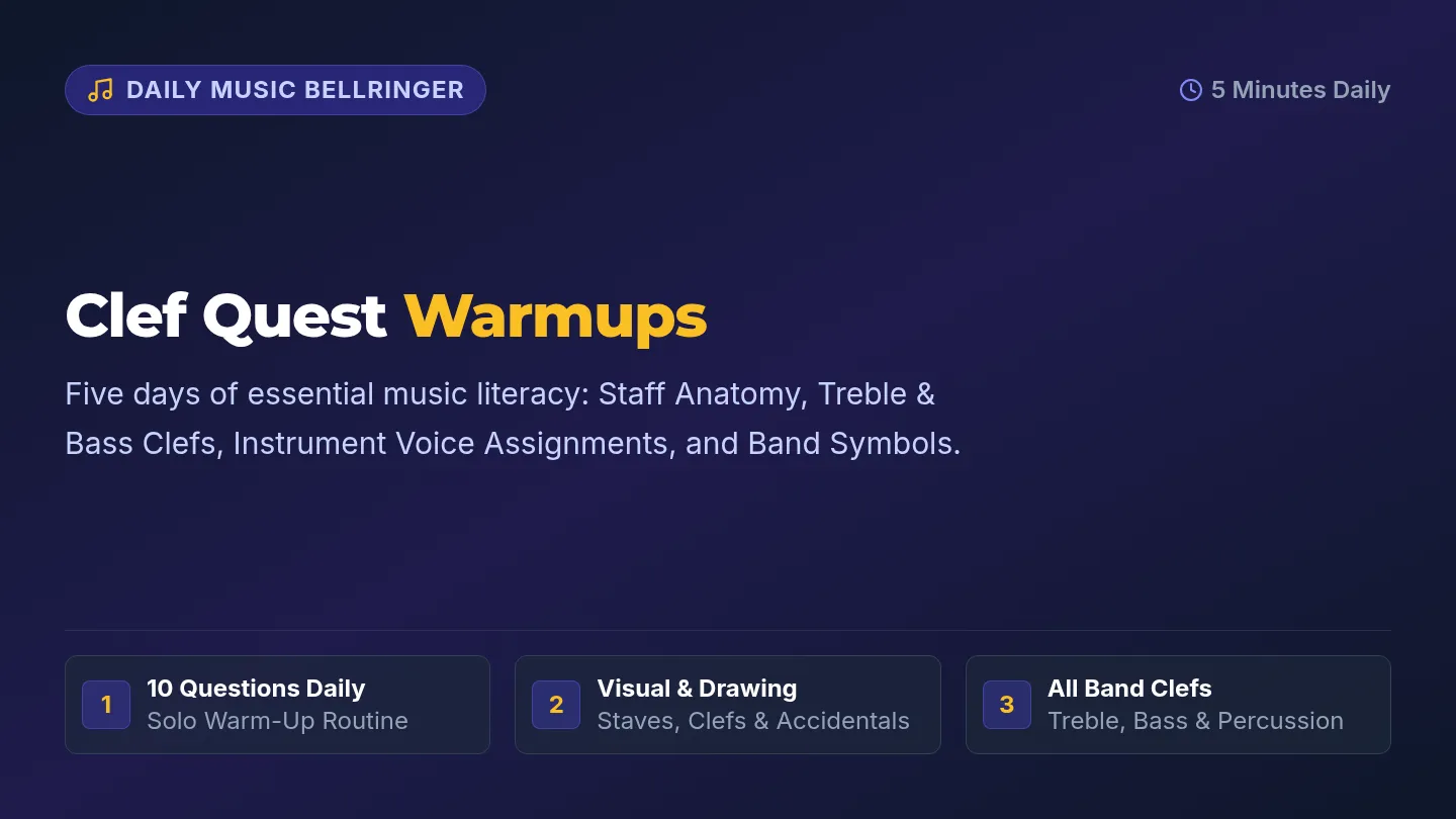Clef Quest Daily Slides