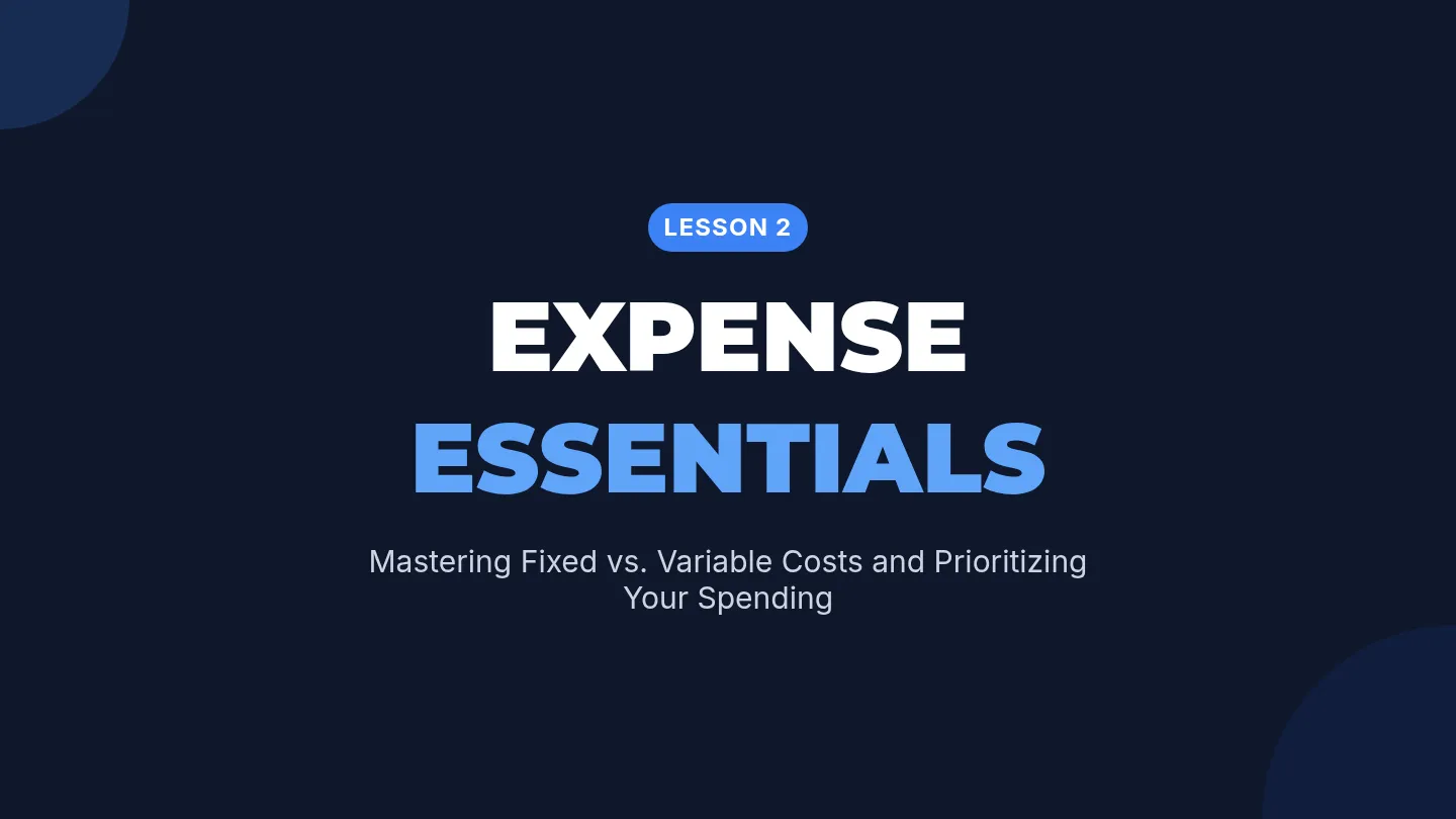 Expense Essentials Slides