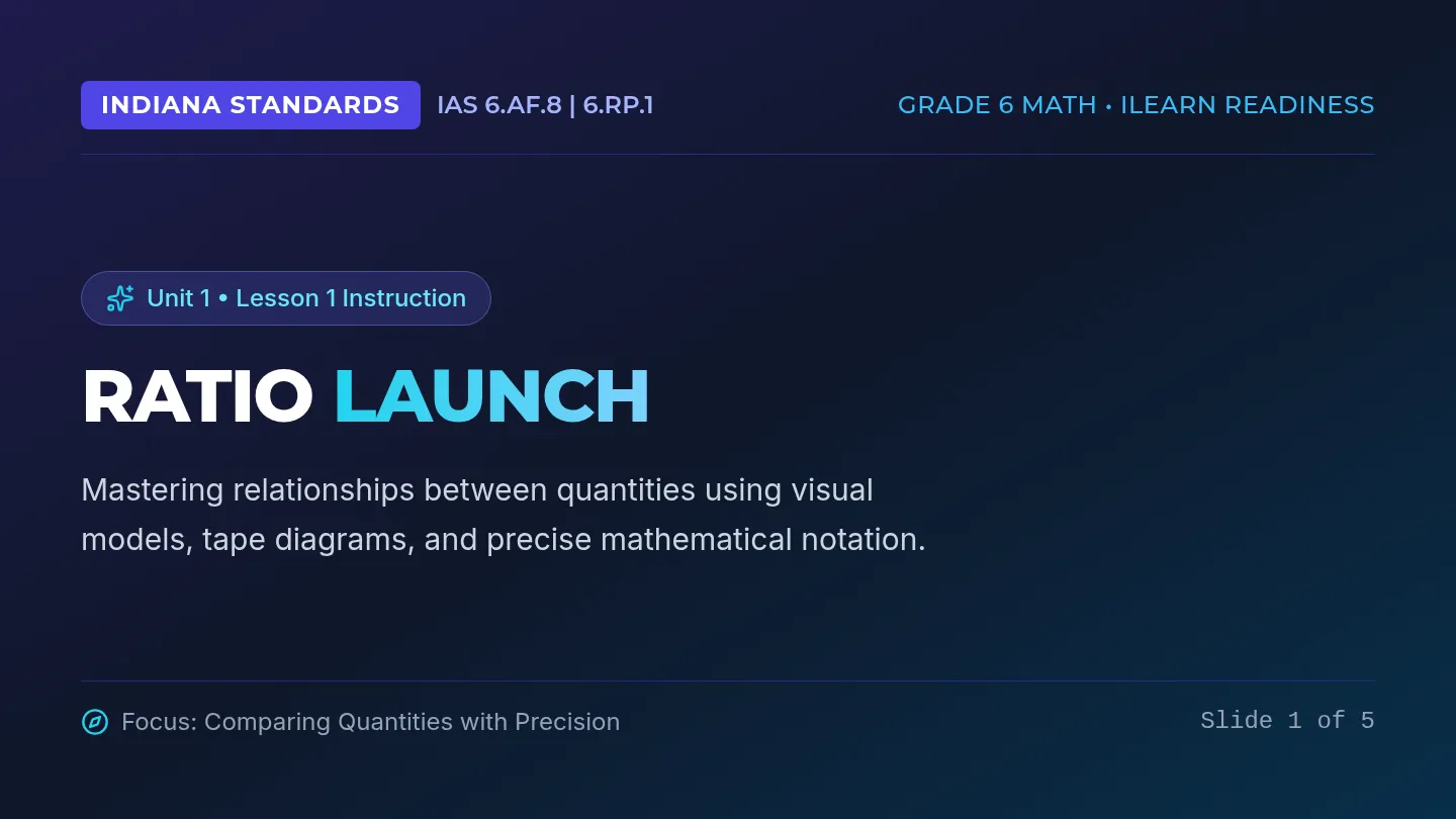 Ratio Launch Slides