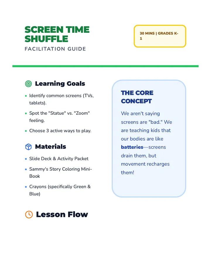 Screen Time Shuffle Guide