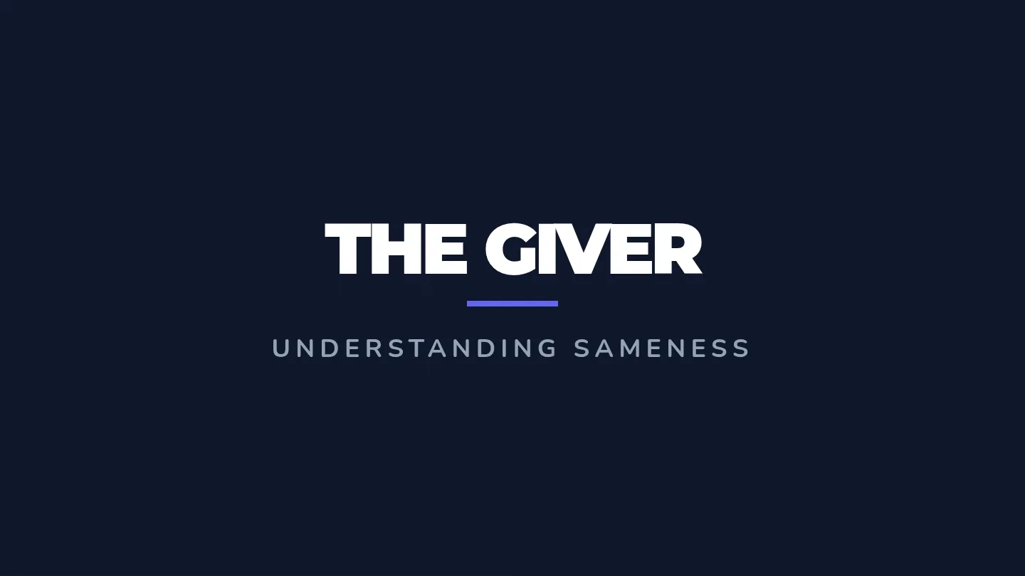 The Giver Slides