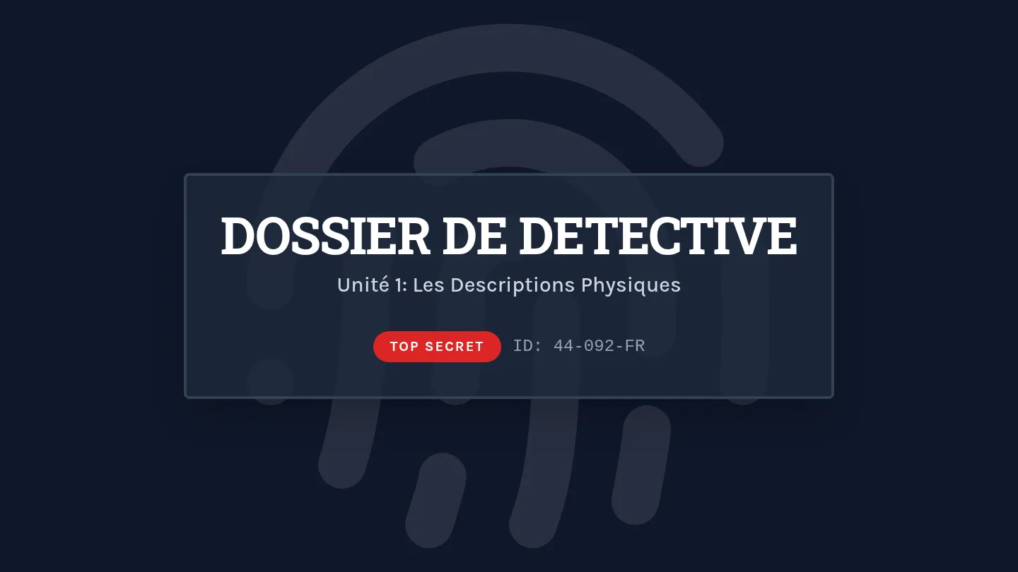 Detective Dossier Slides