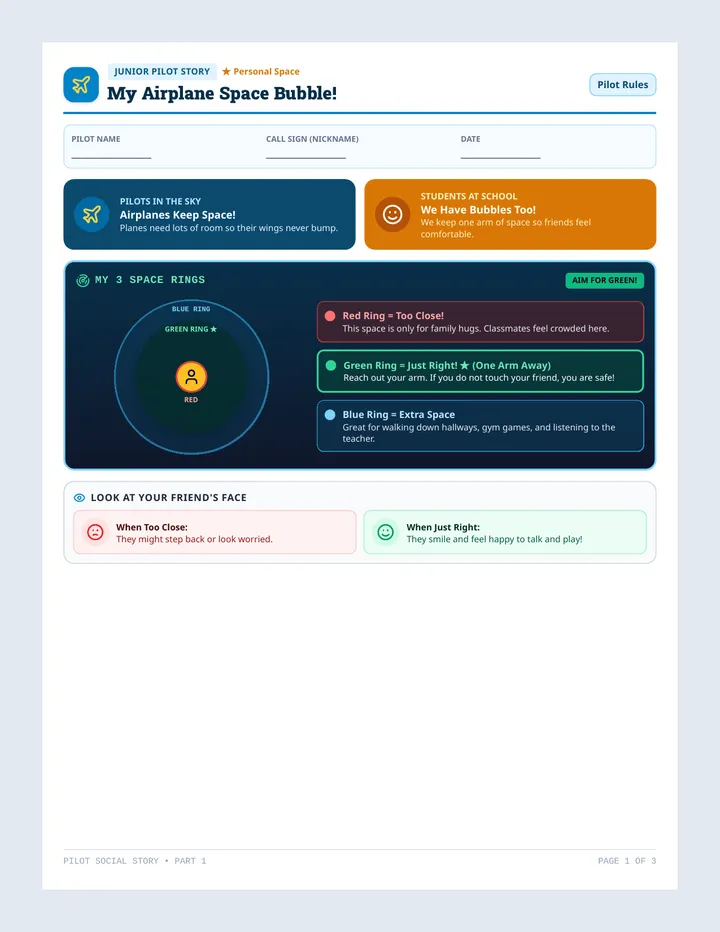 Pilot Radar Zone Story