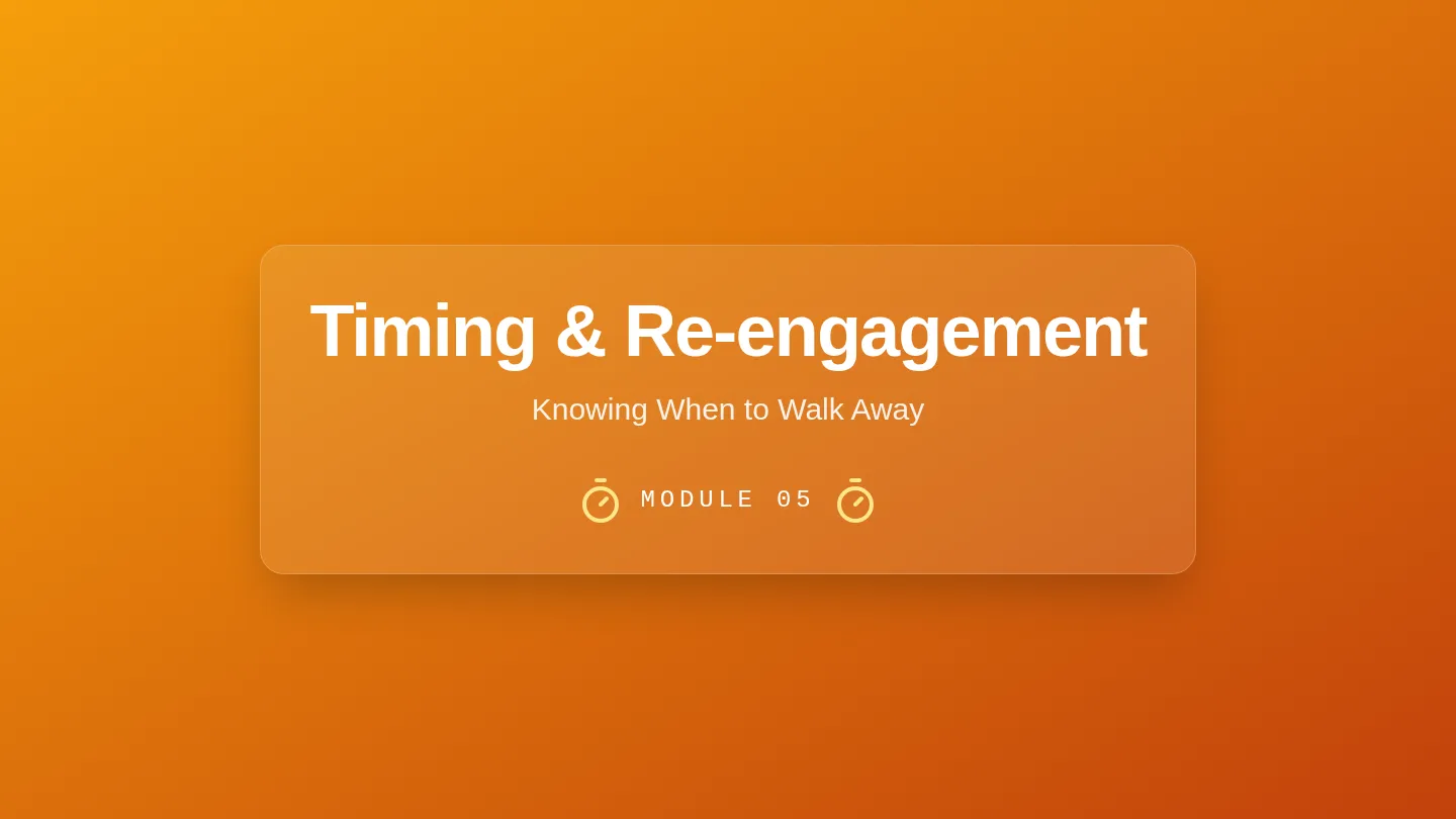 Timing Re-engagement Slides