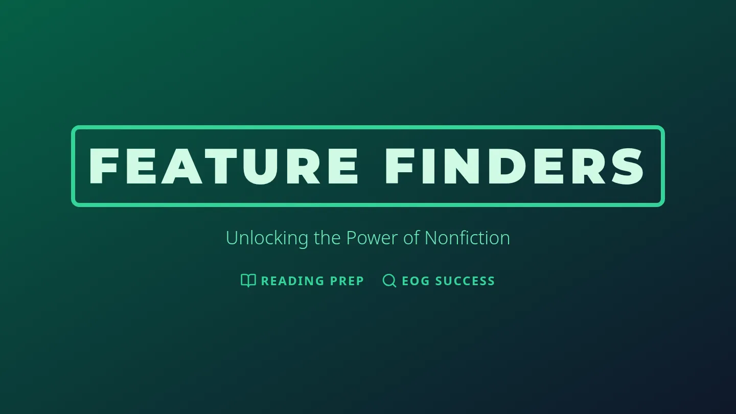 Feature Finder Slides
