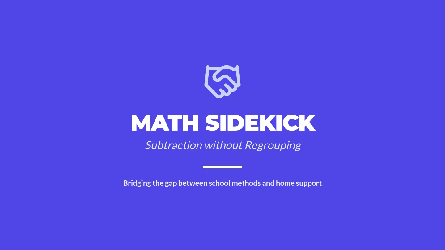 Math Sidekick Slides