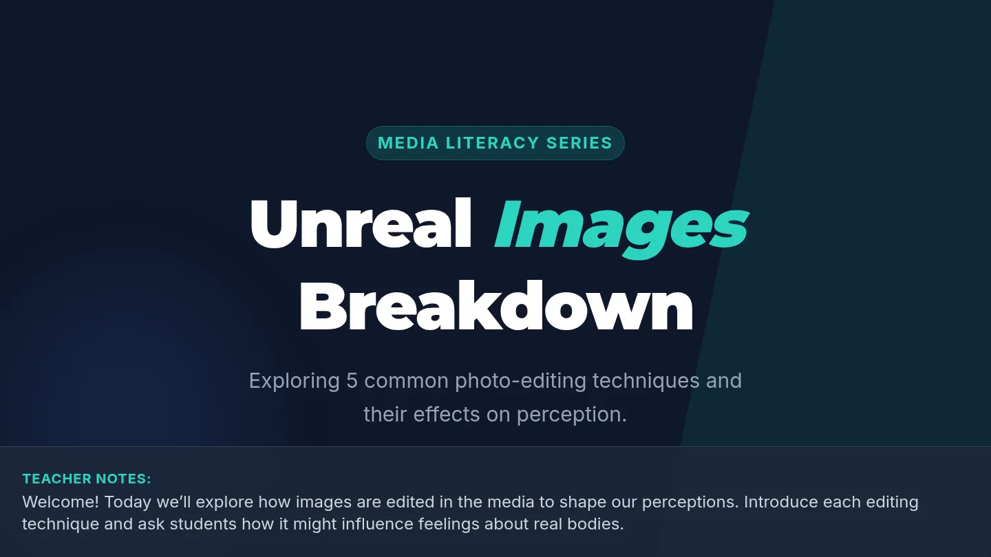 Unreal Images Breakdown Presentation