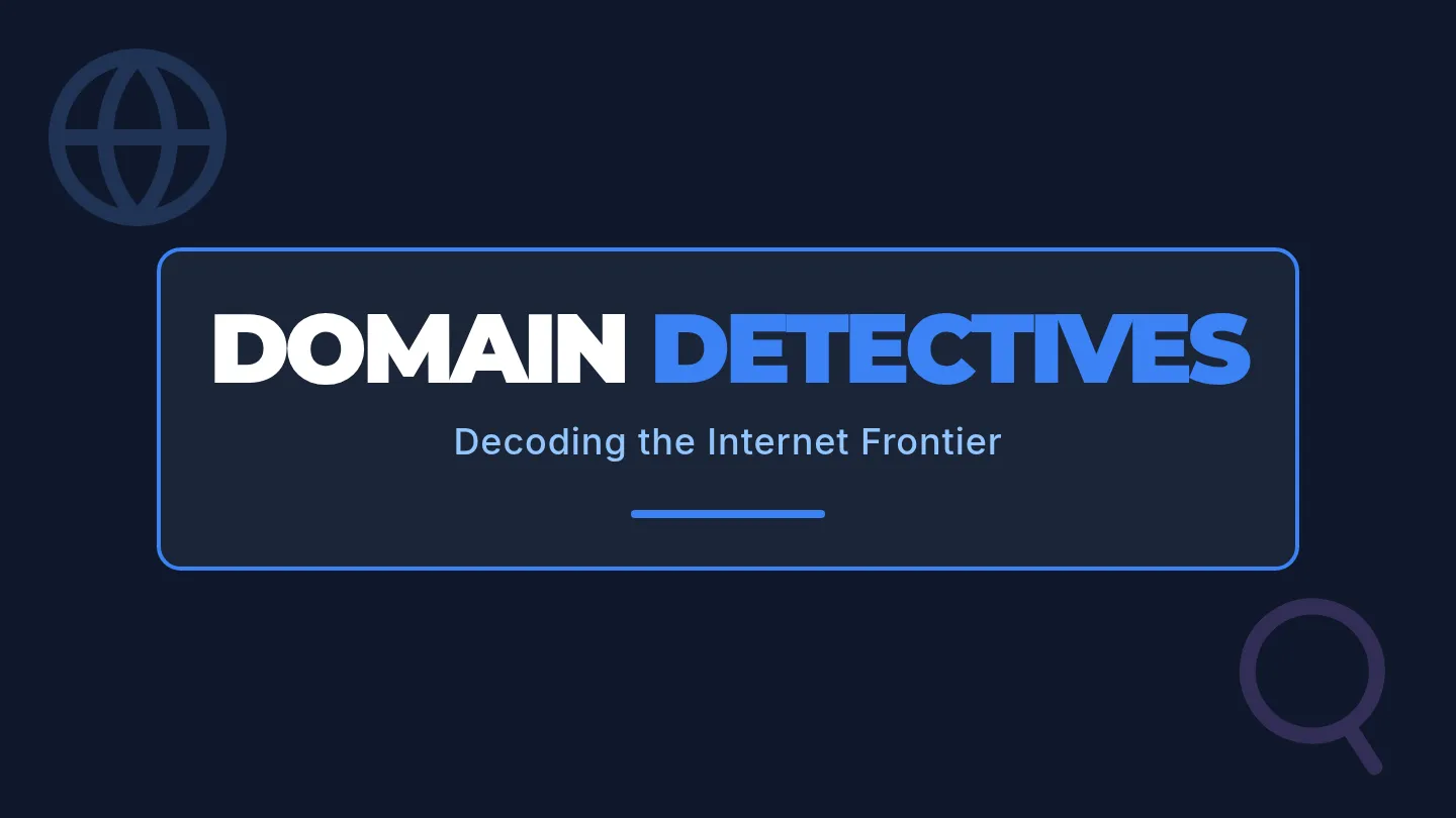 Domain Detective Slides