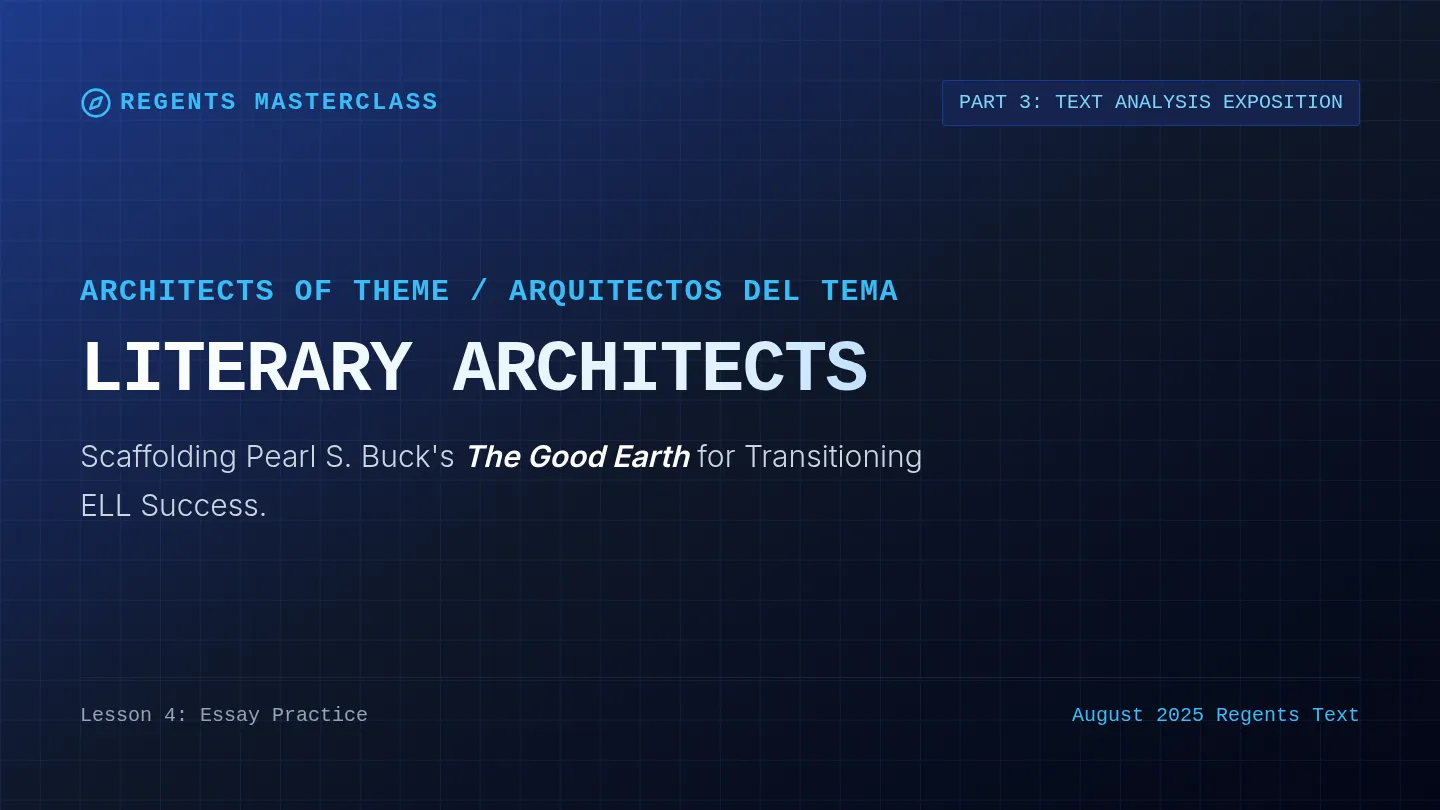Literary Architects Slides