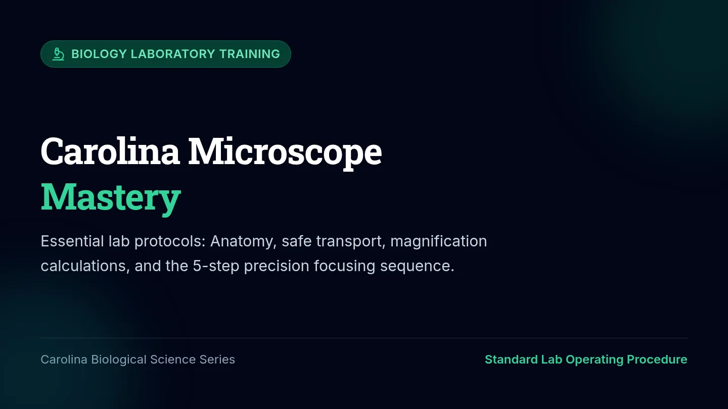 Microscope Mastery Slides