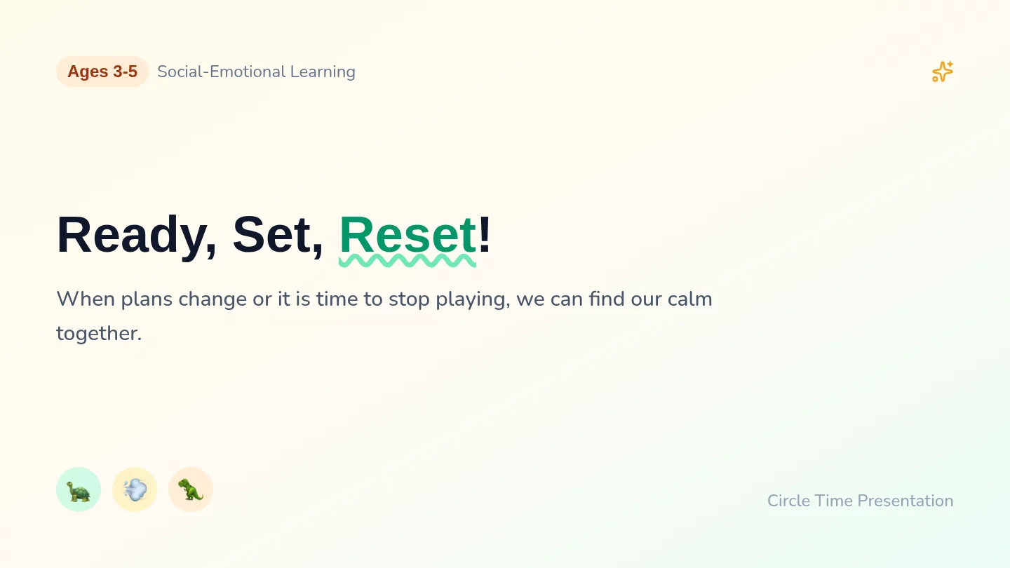 Ready Set Reset Slides